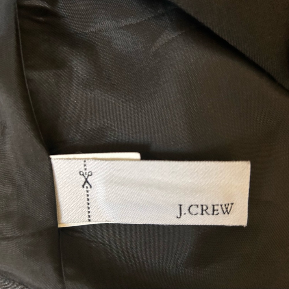 Vintage J Crew Black Blazer 100% Wool, Preppy Made in Japan - Picture 8 of 9